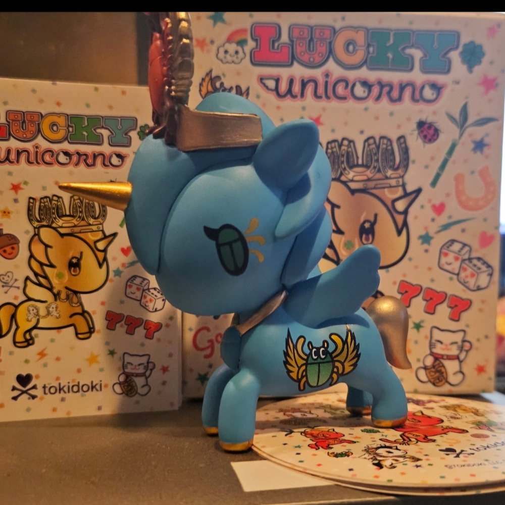 Lucky Scarab Unicorno